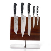 Mercer Culinary 11 3/8" x 9" / Stainless Steel / Elegant Knife Blocks