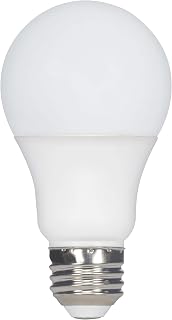 Satco 11407 Econo LED A19 Light Bulb, 60W Replacement, 3000K Warm White, 800 Lumens
