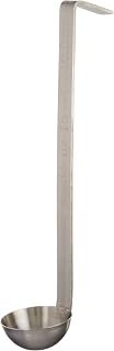 Winco LDI-05SH, One-Piece Stainless Steel Ladle with 6" Handle - 1/2 oz