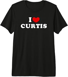 I Love Curtis, I Heart Curtis Premium Tri-blend T-Shirt