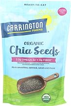 Carrington Farms Organic Chia Seed, 14 Ounce - 6 per case.