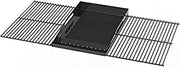 PIT BOSS Ceramic Coated Cooking Grates Set-1000 Series Griddle Insert - 40630