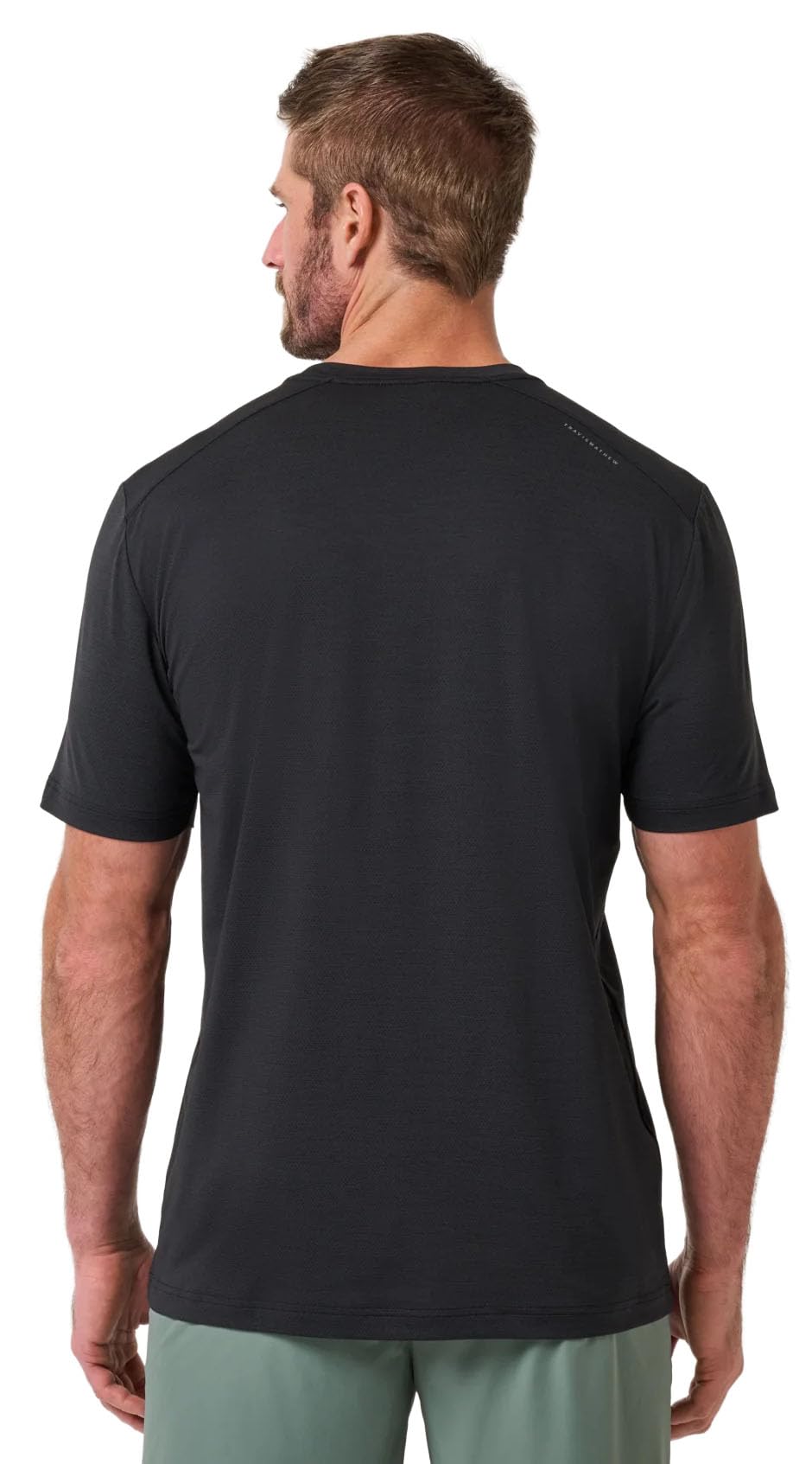 Men's Heater PRO Active TE T-Shirt by TravisMathew – Black, Model A46591