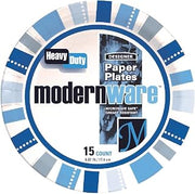AJM Packaging AJM 7 In. ModernWare Paper Plate (15-Count) - 1 Each