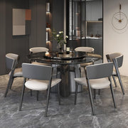 Mesa De Jantar Light Luxury Small Apartment Dining Table Round Home Diner Table by JOYNOW – One Size, 1.5m, Model 8524