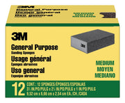 3M Black / 3 3/4 in x 2 5/8 in / Medium Sanding Sponges