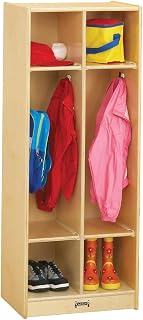 Jonti-Craft 2 Section Coat Locker