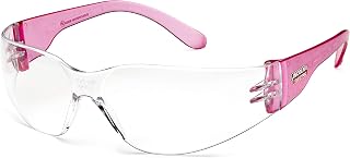 Lincoln Electric Women's Safety Glasses | Clear Lens | Lightweight| Pink Frame | Medium |K3250-M