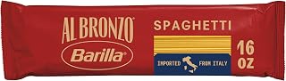 Al Bronzo Barilla Spaghetti Pasta, Imported from Italy, 16oz