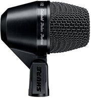 Shure PGA52 Dynamic Microphone - Swivel-Mount Kick-Drum with Cardioid Pick-up Pattern, No Cable (PGA52-LC)