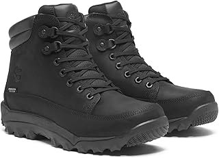 Timberland Men's Rime Ridge Mid Wp Trainers, black, 13 US