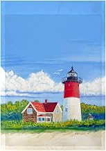 FL1120 12.5 x 18 in. Nauset Lighthouse Cape Cod MA Flag