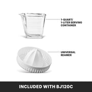 Waring Compact Citrus Juicer / 34 Ounce / White Citrus Juicers