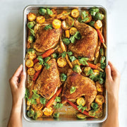 Naturals Half Sheet with Lid by Nordic Ware – Half + Lid, Aluminum, Natural, Model 12999AMZM