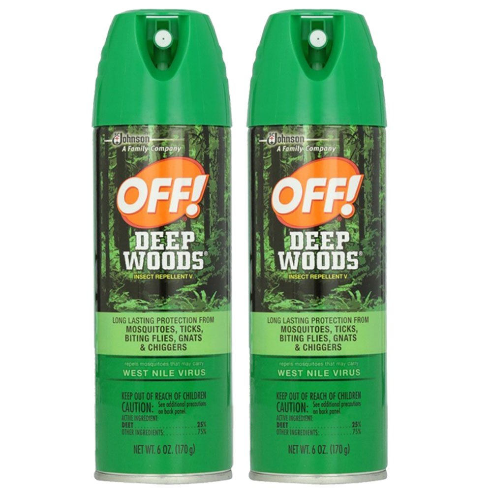 Deep Woods Dry Insect Repellent - Bug Spray 3 Pack & Towelettes by OFF! – 11 Piece Set, Model 2343710912