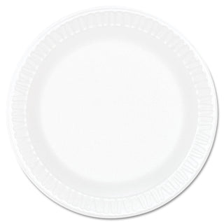 6PWCR Concorde Foam Plate by DART – 9", Polystyrene foam, White, Pack of 1000, Model AmazonUs/ZK364