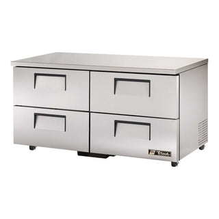 4-Drawer ADA Compliant 15.5 Cu Ft Undercounter Refrigerator by TRUE – Stainless-Steel, Model TUC-60D-4-ADA