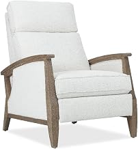 Ward Power Recliner with Power Headrest in Beige Fabric by Hooker Furniture