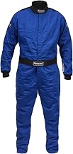 Allstar Performance ALL935022 Driving Suit - 1-Piece - SFI 3.2a/5 - Multi Layer - Fire Retardant Fabric/Nomex - Blue - Medium - Each