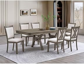 Zara Walnut 7-piece Dining Set