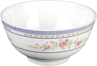 Thunder Group Rose melamine dinnerware collection 25 oz, 5 7/8" rice bowl, comes in dozen