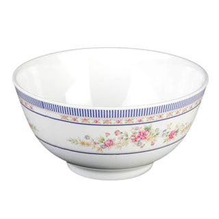 Rose melamine dinnerware collection 25 oz by Thunder Group – 25.0 ounces, Melamine, Beidge Color Flower, Model 5206AR