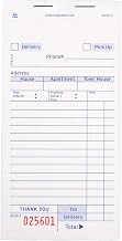 AmerCareRoyal guest check pad, 14 lines, three-part carbonless, 3.4 x 6.69, 50 forms/pad, 50 pads/carton