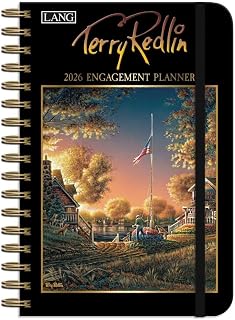 LANG Terry Redlin 2026 Spiral Engagement Planner (26991011107)