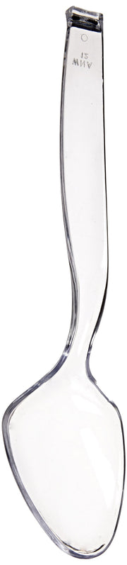 CaterLine Heavyweight Plastic Serving Spoon, 9-Inch, Clear (144-Count)