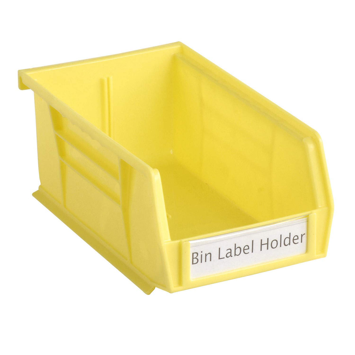 Tri-Dex Label Holder 1 x 3 for Stacking Bin by Aigner Index – Polyvinyl Chloride (PVC), Clear, Model TR-1300