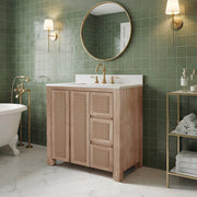 Water Creation 36" Width / Toffee Latte / 1 Bathroom Vanities
