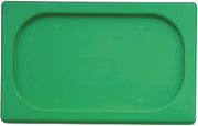 PADERNO World Cuisine 20 7/8 inches by 12 3/4 inches Green Polypropylene Hotel Food Pan Lid - 1/1