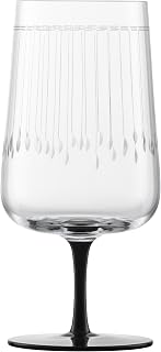 Zwiesel Glas Handmade Glamorous Crystal Glass, 16 Ounce Cabrenet (Set of 2), Clear