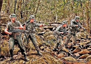Masterbox Master Box 3595 Jungle Patrol, Vietnam War Series 1/35