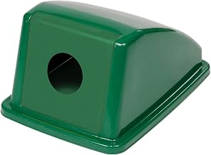 Global Industrial Recycling Bottle & Can Lid Only, 13"W x 18"D x 9"H, Green