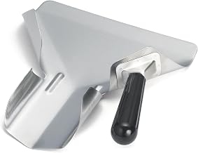Tablecraft Stainless Steel French Fry Bagging Scoop, Right Handle | Commerical Quality for Restaurant Use