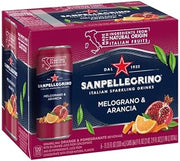 San Pellegrino Italian Melograno And Arancia Sparkling Drinks, 11.15 Fl Oz