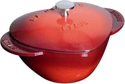 STAUB 1.75 Qt. Cast Iron Heart Dutch Oven