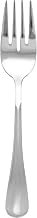 Thunder Group SLTE107 Salad Fork, 6.22", Simple line-Trimmed Handle, 18/0 Stainless Steel, Bright Finish, Tahoe, Pack of 12
