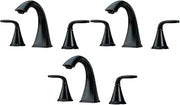 Pfister Pasadena Bathroom Sink Faucet, 8-Inch Widespread, 2-Handle, 3-Hole, Tuscan Bronze Finish, LF049PDYY (Pack of 3)