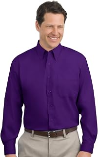 Port Authority Men's Extended Size Long Sleeve Easy Care Button-Down Shirt