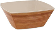 Front of the House DBO107BBB22 Platewise Mod Square Bowl, 3.75" Height, 9.25" Width, 9.25" Length, 104 oz, Biodegradable Bamboo, (Pack of 6)
