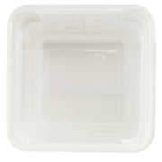 Winco 8 Quart / Container / White Containers