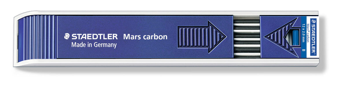 Mars Carbon Lead by STAEDTLER – 12 Count (Pack of 1), Lead, マルチ*, Model 200-B