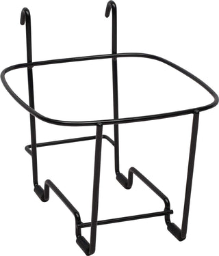 Kleen-Pail® Vinyl Coated Stainless Wire Wall-Mount Stand Only (for 6 Qt Bucket) Black by San Jamar – (for 6 Qt Bucket), 6.0 quarts, Vinyl, Black, Model KPS196WM