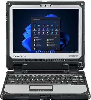 Panasonic Toughbook CF-33 MK2 Rugged Laptop, 12-in i5, 16GB 512GB (Renewed) | Multi Touch + Digitizer, 4G LTE, Barcode Reader, Webcam, Windows 11 Pro
