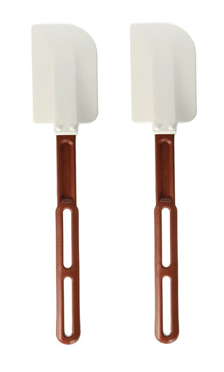 High-Temp Spatula by Vollrath – 13.5 inches, Silicone, white red, Model 52023