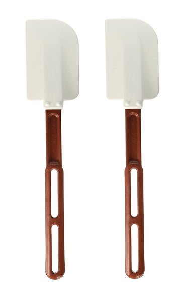 High-Temp Spatula by Vollrath – 13.5 inches, Silicone, white red, Model 52023