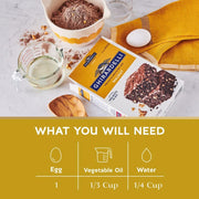 Walnut Premium Brownie MIx by Ghirardelli – 17 Ounce (Pack of 12), Pack of 12, Model 722-1636