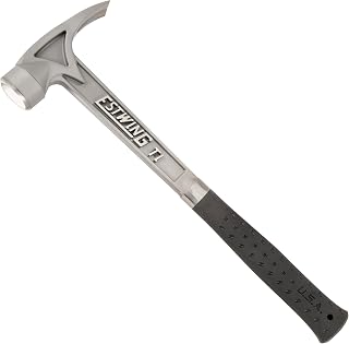 Estwing Titanium Hammer, 13oz Professional Hammer, Smooth Face Black, TIBK